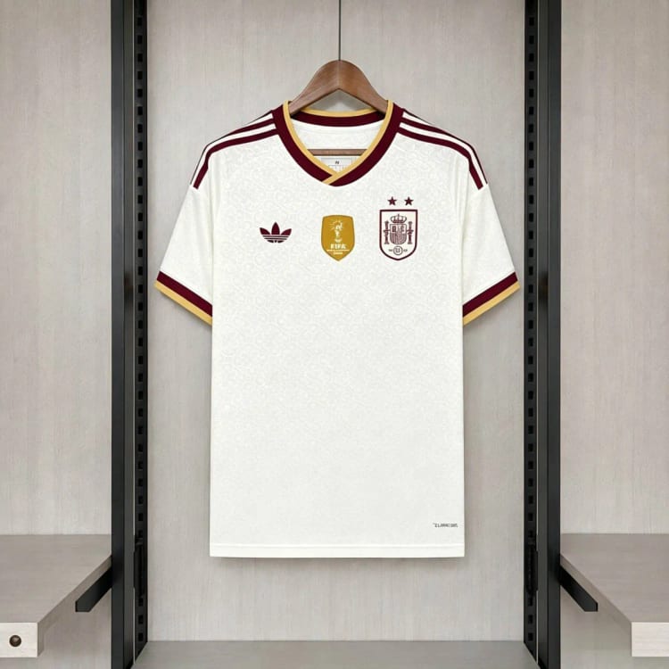 2026 Spain Away Champion Two Stars Shirt